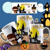 Caneca Harry Potter cute 2